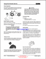 Clark DT30E, DT50E, DT60E Diesel Towing Tractors