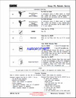 Clark EC90-120 Forklift Service Manual (SM646)