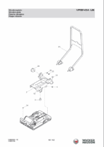 Wacker Neuson VP1340A US Vibratory Plate Parts Manual