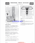 Clark Model ST245 Code 269 Staker Maintenance Manual (269)