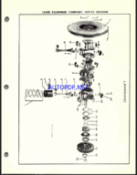 Clark Gas Utilitruc F No.12F 518 Forklift Maintenance Manual and Parts Book (12F)
