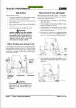 Clark GCG, CGP 40-70 Forklift Service Manual (SM612)