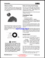 Clark GPX35, GPX40, GPX50E Forklift Service Manual (SM606)