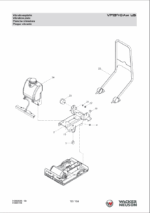 Wacker Neuson VP1340Aw US Vibratory Plate Parts Manual