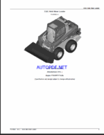 John Deere 332G Skid Steer Loader Parts Catalog (PC15046)