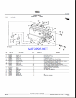 John Deere 410 BACKHOE LOADER Parts Catalog