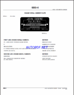 John Deere 670D, 672D MOTOR GRADERS Parts Catalog