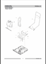Wacker Neuson VP2050Aw US Single Direction Plates Parts Manual