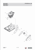 Wacker Neuson VP2050Aw US Vibratory Plate Parts Manual
