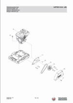 Wacker Neuson WP1540A US Vibratory Plate Parts Manual