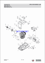 Wacker Neuson DPU4545HECH US Vibratory Plate Parts Manual