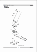 Wacker Neuson VPR70 Single Direction Plates Parts Manual