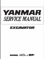 YANMAR VIO10-2 Crawler excavators SERVICE MANUAL