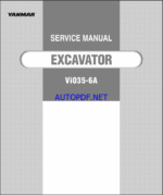 YANMAR ViO35-6A SERVICE MANUAL