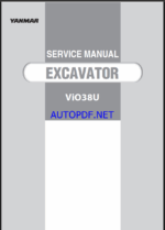 YANMAR VIO38U Crawler excavators SERVICE MANUAL