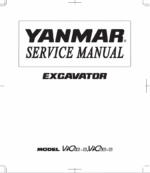 YANMAR VIO57U Crawler excavators SERVICE MANUAL