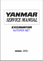 YANMAR VIO75 Crawler excavators SERVICE MANUAL
