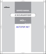 YANMAR VIO75-A Crawler excavators SERVICE MANUAL