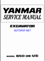 YANMAR B50-2B Lighting towers SERVICE MANUAL