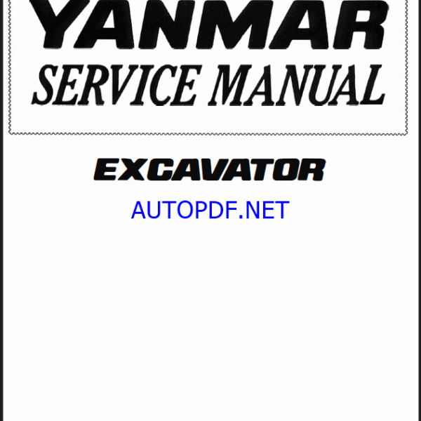YANMAR B50-2B Lighting towers SERVICE MANUAL