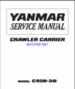 YANMAR C50R-3 Lighting towers SERVICE MANUAL