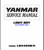YANMAR LB446H-B Lighting towers SERVICE MANUAL