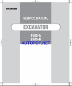 YANMAR SV05-A , SV05-B Lighting towers SERVICE MANUAL