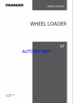 YANMAR V7-1 Wheeled loader PARTS CATALOG
