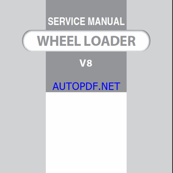 YANMAR V8 Wheeled loader SERVICE MANUAL