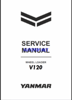 YANMAR V120, V120-1 Wheeled loader SERVICE MANUAL
