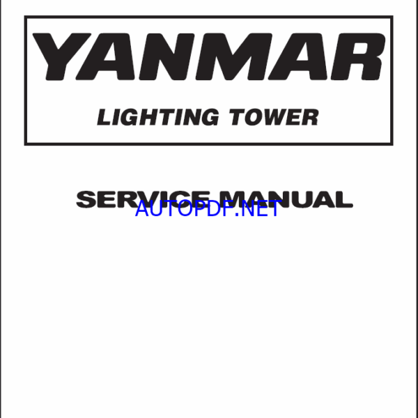 YANMAR LB446H-B1 LB446HB-1,H-1 SERVICE MANUAL