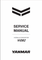 YANMAR VIO82 Crawler excavators SERVICE MANUAL