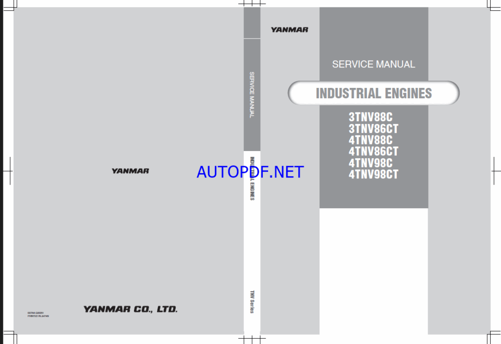 YANMAR 4TNV98C SERVICE MANUAL