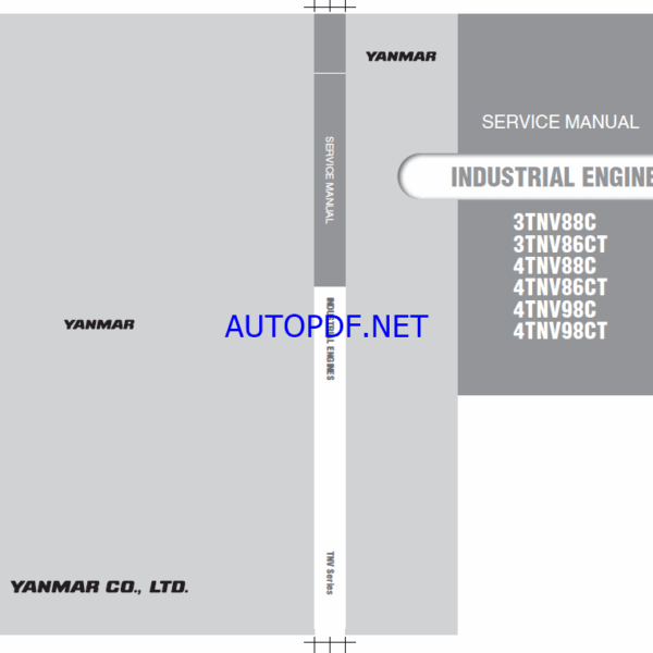 YANMAR 4TNV98C SERVICE MANUAL