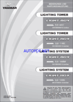 YANMAR ELB 44SC, ELB 114BC, ELB 144BW, ELB 144BS BEDIENUNGS- UND WARTUNGSANLEITUNG