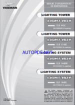 YANMAR ELB 44SC, ELB 114BC, ELB 144BW, ELB 144BS MANUEL D’UTILISATION ET DE MAINTENANCE