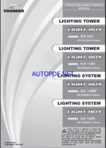 YANMAR ELB 44SC, ELB 114BC, ELB 144BW, ELB 144BS OPERATION & MAINTENANCE MANUAL