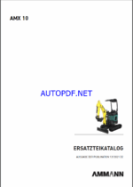 AMX 10 St V Spare Parts Catalog (DE)