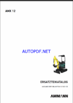 AMX 12 St V Spare Parts Catalog (DE)