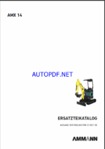 AMX 14 St V Spare Parts Catalog (DE)