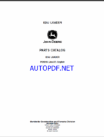 John Deere 824J LOADER Parts Catalog