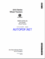 John Deere 2010 Series Wheel Tractors Parts Catalog