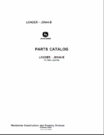 John Deere JD544-B LOADER Parts Catalog