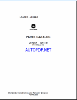John Deere JD644-B LOADER Parts Catalog