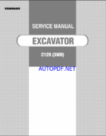 YANMAR C12R-B Crawler carriers SERVICE MANUAL