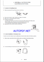 YANMAR V12R Crawler carriers SERVICE MANUAL