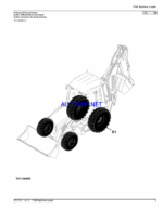 John Deere 710K Backhoe Loader Parts Catalog (PC11121)