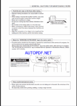 YANMAR C50R-3 Crawler excavators SERVICE MANUAL