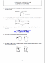 YANMAR TC08 Crawler excavators SERVICE MANUAL