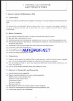 YANMAR SV60-A Crawler excavators SERVICE MANUAL